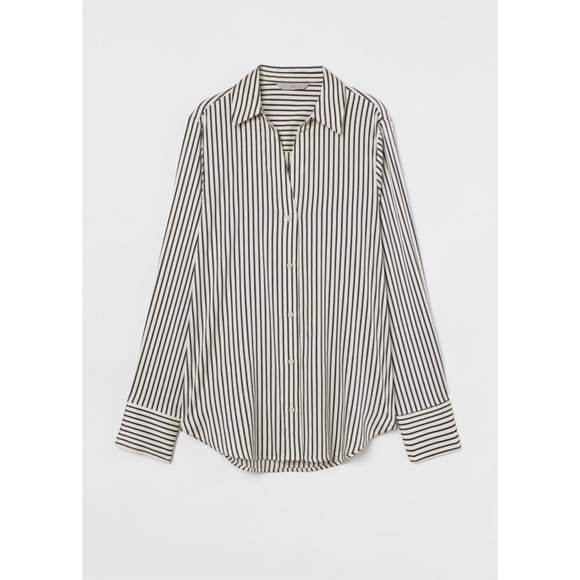 H&M Tops - H&M conscious striped shirt